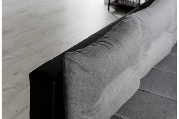 Rodeche 3-sits Bäddsoffa m. Divan med Förvaring - Ljusgrå - Möbler - Soffa - Bäddsoffa - Bäddsoffa divan