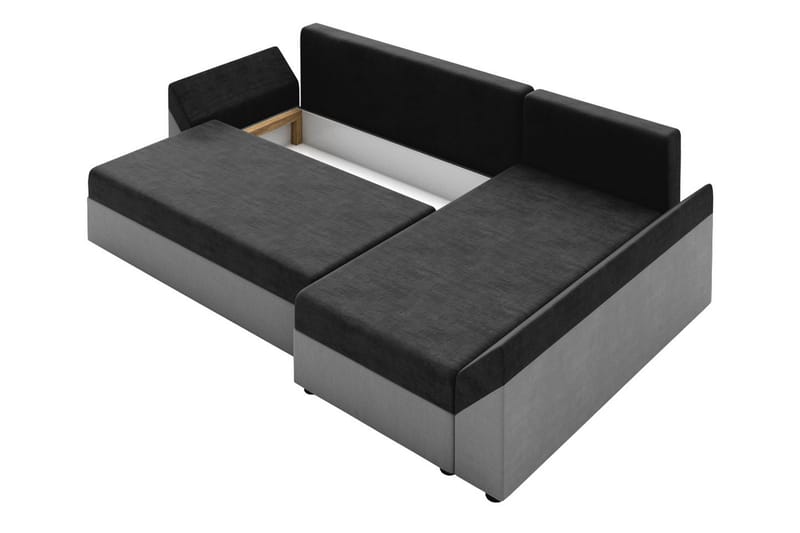 Rosaria 5-sits Bäddsoffa - Röd/Svart - Möbler - Soffa - Bäddsoffa - Bäddsoffa divan
