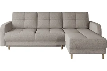 Saimon Bäddsoffa m. Divan med Förvaring 3-sits - Beige - Möbler - Soffa - Bäddsoffa - Bäddsoffa divan