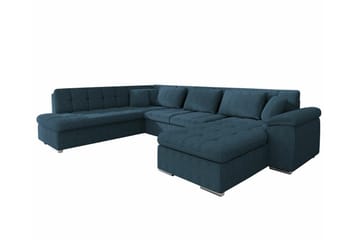 Sakri 5-sits Hörnbäddsoffa Dark blue - Möbler - Soffa - Bäddsoffa - Bäddsoffa divan
