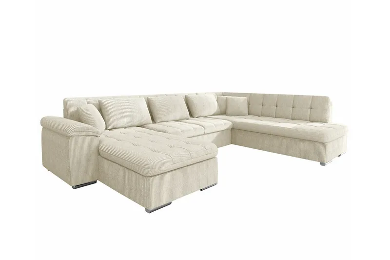 Sakri 5-sits Hörnbäddsoffa NO_BRAND Beige