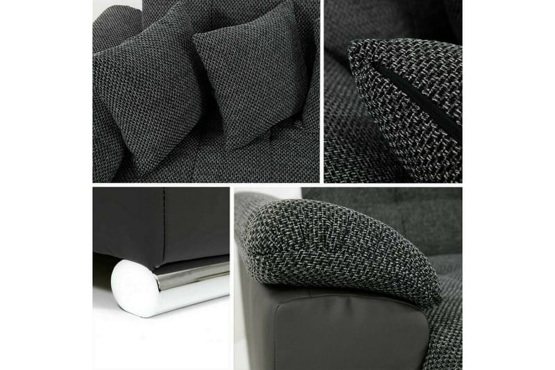 Sakri 5-sits Hörnbäddsoffa NO_BRAND Beige/Light beige - Möbler - Soffa - Bäddsoffa - Bäddsoffa divan
