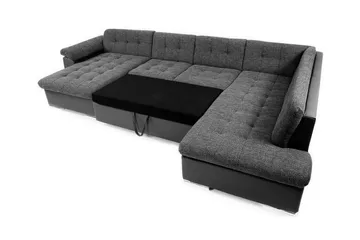 Sakri 5-sits Hörnbäddsoffa NO_BRAND Dark blue - Möbler - Soffa - Bäddsoffa - Bäddsoffa divan