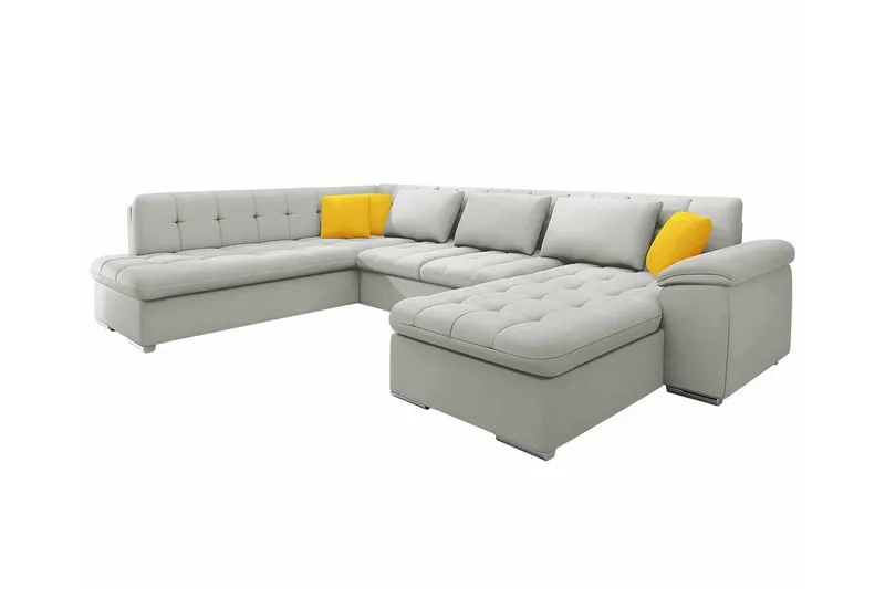 Sakri 5-sits Hörnbäddsoffa NO_BRAND Grey