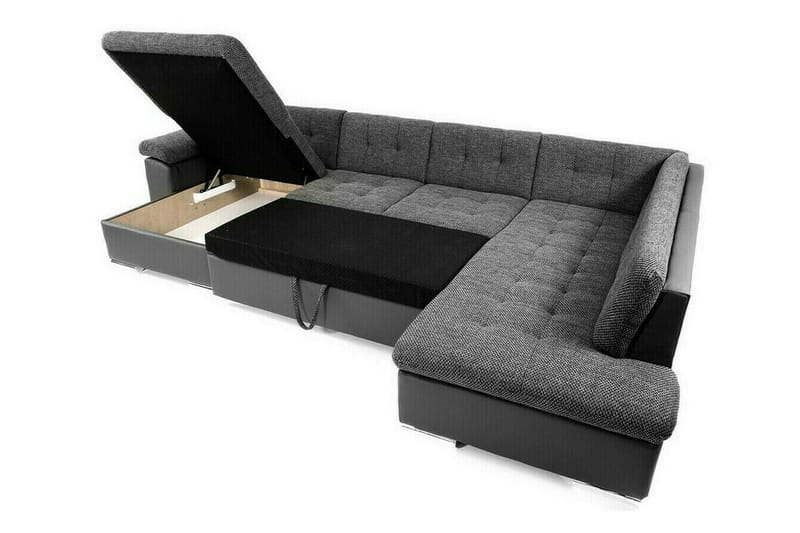 Sakri 5-sits Hörnbäddsoffa NO_BRAND Yellow-Green - Möbler - Soffa - Bäddsoffa - Bäddsoffa divan