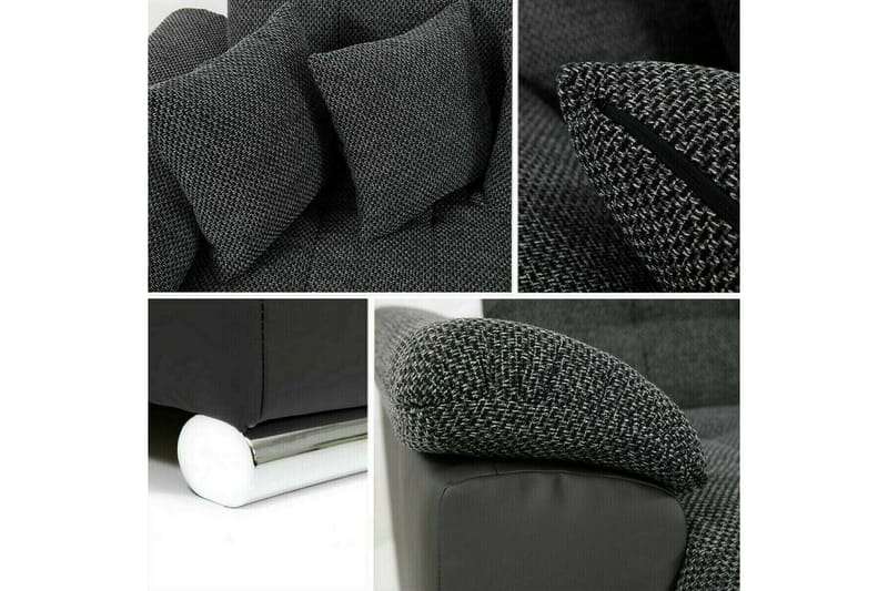 Sakri 5-sits Hörnbäddsoffa NO_BRAND Yellow-Green - Möbler - Soffa - Bäddsoffa - Bäddsoffa divan