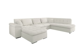 Sakri 5-sits Hörnbäddsoffa White - Möbler - Soffa - Bäddsoffa - Bäddsoffa divan