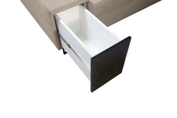 Seginus Bäddsoffa m. Divan Förvaring 3-sits 226x127 - Blå - Möbler - Soffa - Bäddsoffa - Bäddsoffa divan