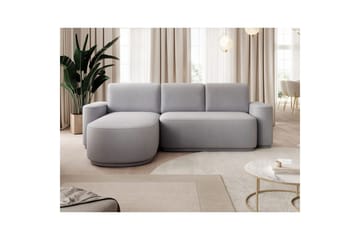 Sektionssoffa Eltap Aurumm 285x92x180 cm - Amore 03, Ljusgrå, Vänster - Möbler - Soffa - Bäddsoffa - Bäddsoffa divan