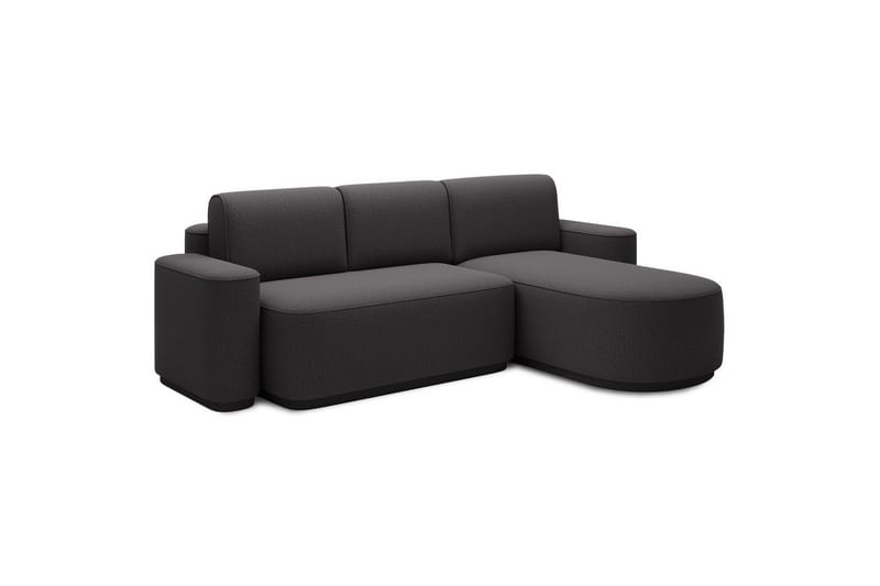 Sektionssoffa Eltap Aurumm 285x92x180 cm - Enjoy 05, Mörkgrå, Höger - Möbler - Soffa - Bäddsoffa - Bäddsoffa divan