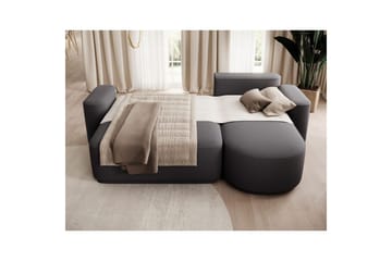 Sektionssoffa Eltap Aurumm 285x92x180 cm - Enjoy 05, Mörkgrå, Höger - Möbler - Soffa - Bäddsoffa - Bäddsoffa divan