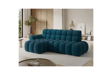 Sektionssoffa Eltap Ceedro 283x165x98 cm - Amore 40, Blå, Vänster - Möbler - Soffa - Bäddsoffa - Bäddsoffa divan