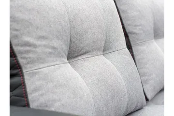 Sydney Hörnsoffa LED-belysning - Brun/Grå - Möbler - Soffa - Bäddsoffa - Bäddsoffa divan