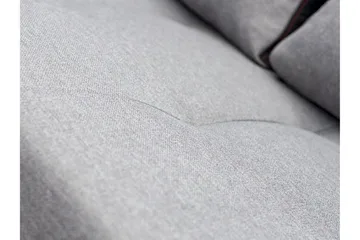 Sydney Hörnsoffa LED-belysning - Brun/Grå - Möbler - Soffa - Bäddsoffa - Bäddsoffa divan