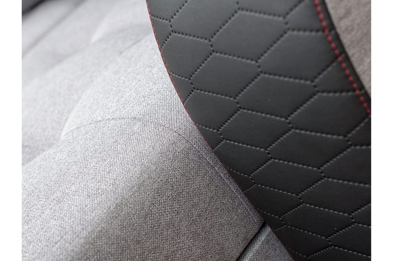 Sydney Hörnsoffa LED-belysning - Brun/Grå - Möbler - Soffa - Bäddsoffa - Bäddsoffa divan