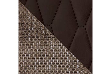 Sydney Hörnsoffa LED-belysning - Brun/Grå - Möbler - Soffa - Bäddsoffa - Bäddsoffa divan