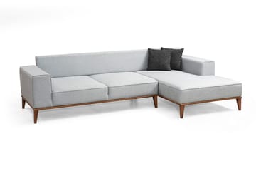 Thrill Bäddsoffa med Divan Höger - Grå - Möbler - Soffa - Bäddsoffa - Bäddsoffa divan