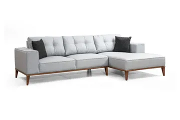 Thrill Bäddsoffa med Divan Höger - Grå - Möbler - Soffa - Bäddsoffa - Bäddsoffa divan