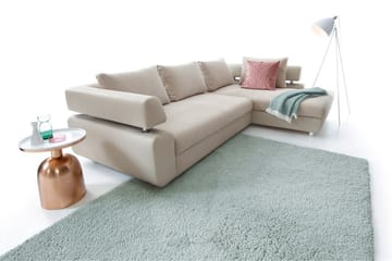 Tiffany L-Bäddsoffa Höger - Beige - Möbler - Soffa - Bäddsoffa - Bäddsoffa längsbäddad