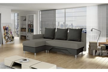 Tom Divanbäddsoffa 215x133x72 cm - Beige/Grå - Möbler - Soffa - Bäddsoffa - Bäddsoffa divan