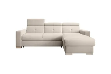 Trent Bäddsoffa m. Divan med Förvaring 3-sits - Beige - Möbler - Soffa - Bäddsoffa - Bäddsoffa divan