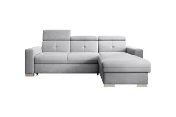 Trent Bäddsoffa m. Divan med Förvaring 3-sits - Grå - Möbler - Soffa - Bäddsoffa - Bäddsoffa divan