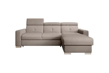 Trent Bäddsoffa m. Divan med Förvaring 3-sits - Grå - Möbler - Soffa - Bäddsoffa - Bäddsoffa divan