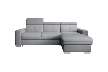 Trent Bäddsoffa m. Divan med Förvaring 3-sits - Grå - Möbler - Soffa - Bäddsoffa - Bäddsoffa divan
