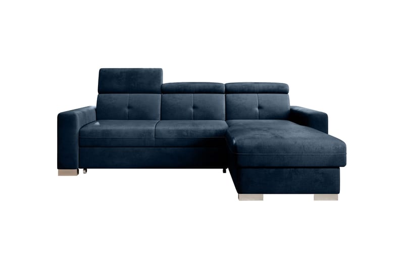 Trent Bäddsoffa m. Divan med Förvaring 3-sits - Mörkblå - Möbler - Soffa - Bäddsoffa - Bäddsoffa divan