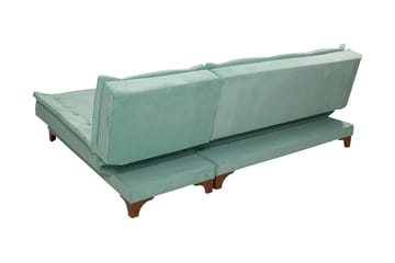 Turso Bäddsoffa med Divan Höger - Grön - Möbler - Soffa - Bäddsoffa - Bäddsoffa divan