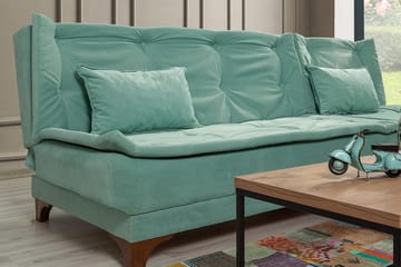 Turso Bäddsoffa med Divan Höger - Grön - Möbler - Soffa - Bäddsoffa - Bäddsoffa divan