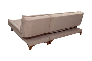 Turso Bäddsoffa med Divan Höger - Ljusbrun - Möbler - Soffa - Bäddsoffa - Bäddsoffa divan