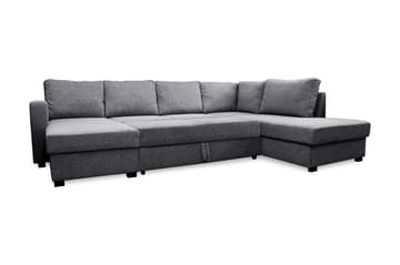 U-Bäddsoffa Achillea Grå - Höger - Möbler - Soffa - Bäddsoffa - Bäddsoffa divan
