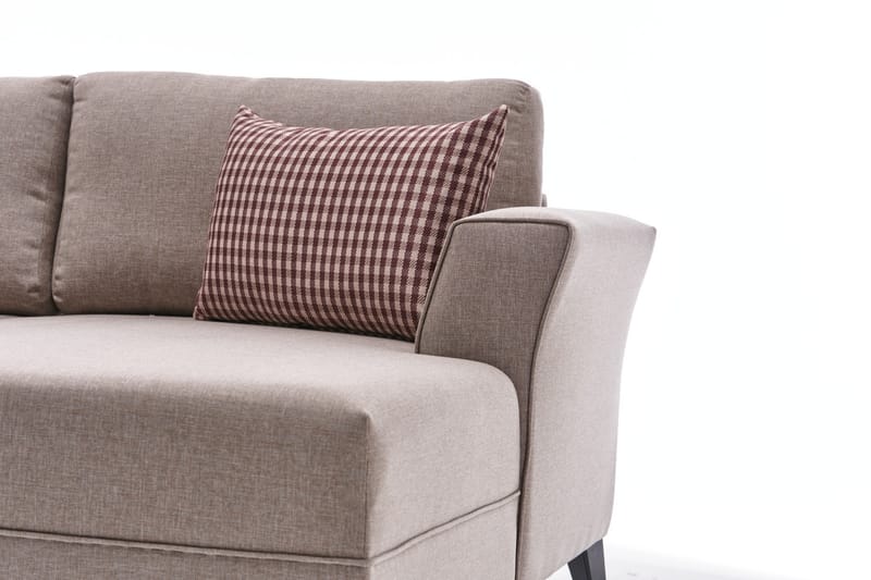 U-bäddsoffa Sailaen - Beige - Möbler - Soffa - Bäddsoffa - Bäddsoffa divan