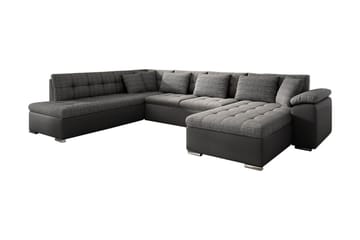 U-Bäddsoffa Sororia 350x205x76 cm Divan Höger