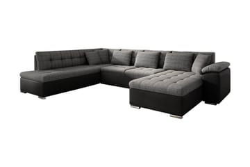 U-Bäddsoffa Sororia 350x205x76 cm Divan Höger