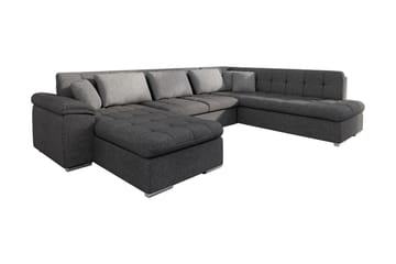 U-Bäddsoffa Sororia 350x205x76 cm Divan Vänster