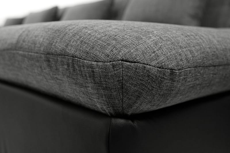 U-Bäddsoffa Wicenza 375x155x76 cm - Beige/Brun - Möbler - Soffa - Bäddsoffa - Bäddsoffa divan
