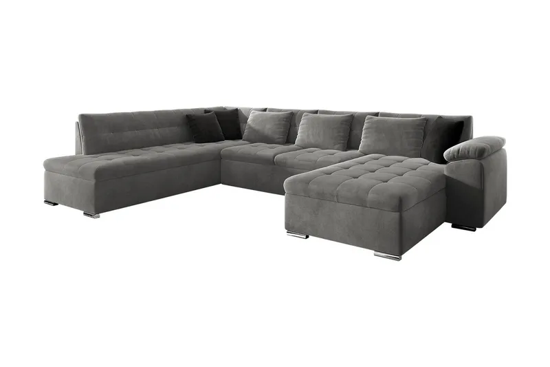 Vekerum 6-sits Bäddsoffa - Grå - Möbler - Soffa - Bäddsoffa - Bäddsoffa divan