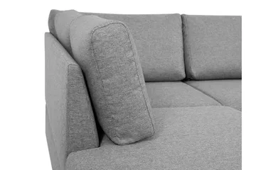 Wilma 6-sits Bäddsoffa - Mörkgrå/Svart - Möbler - Soffa - Bäddsoffa - Bäddsoffa divan
