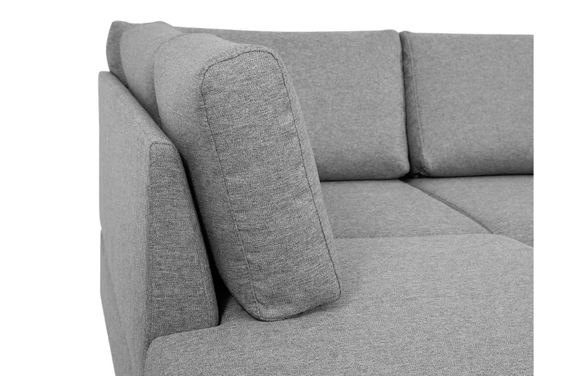 Wilma 6-sits Bäddsoffa - Mörkgrå/Svart - Möbler - Soffa - Bäddsoffa - Bäddsoffa divan