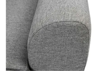 Wilma 6-sits Bäddsoffa - Mörkgrå/Svart - Möbler - Soffa - Bäddsoffa - Bäddsoffa divan