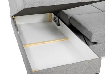 Wilma 6-sits Bäddsoffa - Svart - Möbler - Soffa - Bäddsoffa - Bäddsoffa divan