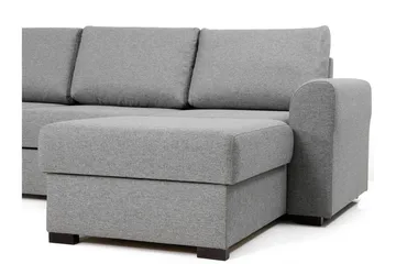 Wilma 6-sits Divan Höger Bäddsoffa 305 cm - Grå - Möbler - Soffa - Bäddsoffa - Bäddsoffa divan