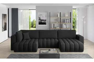 Yorktown U-bäddsoffa Divan Höger - Grön - Möbler - Soffa - Bäddsoffa - Bäddsoffa divan