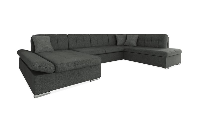 Zumar 4-sits Bäddsoffa Universal - Grå - Möbler - Soffa - Bäddsoffa - Bäddsoffa divan