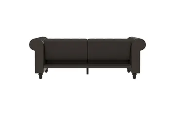 Bäddsoffa Felix 236x87x83 cm, Antracit, Mikrofiber/Trä/Metall - 236x87x83 cm, Antracit, Mikrofiber/Trä/Metall - Möbler - Soffa - Bäddsoffa - 3 sits bäddsoffa