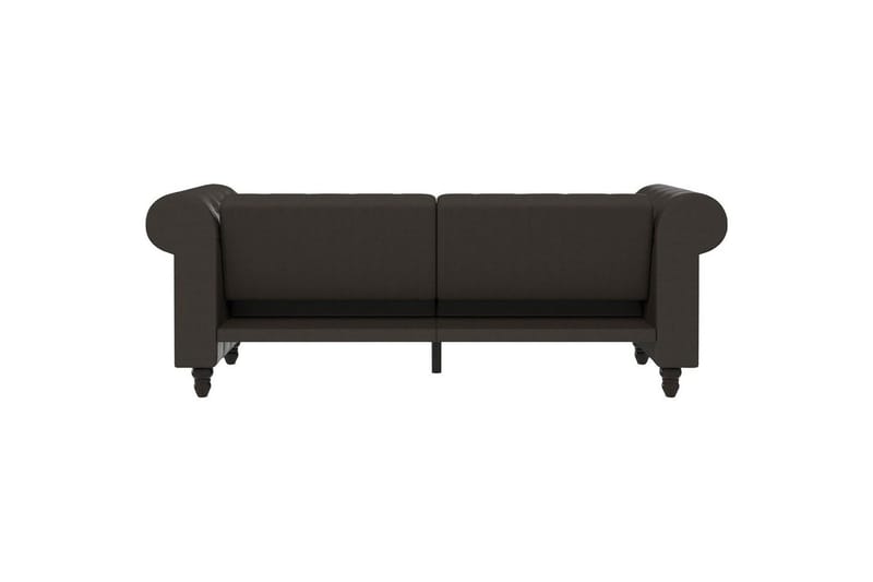 Bäddsoffa Felix 236x87x83 cm, Antracit, Mikrofiber/Trä/Metall - 236x87x83 cm, Antracit, Mikrofiber/Trä/Metall - Möbler - Soffa - Bäddsoffa - 3 sits bäddsoffa