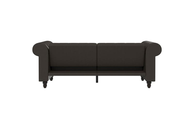 Bäddsoffa Felix 236x87x83 cm, Antracit, Mikrofiber/Trä/Metall - 236x87x83 cm, Antracit, Mikrofiber/Trä/Metall - Möbler - Soffa - Bäddsoffa - 3 sits bäddsoffa