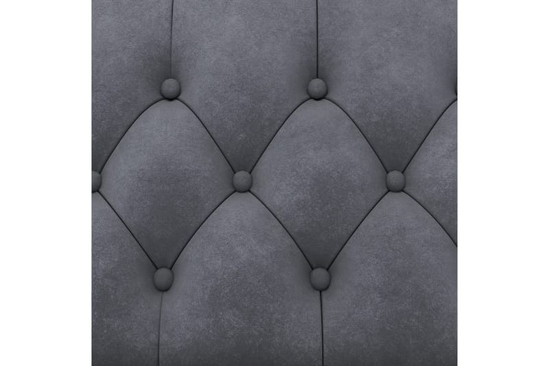 Bäddsoffa Felix 236x87x83 cm, Antracit, Sammet - 236x87x83 cm, Antracit, Sammet - Möbler - Soffa - Bäddsoffa - 3 sits bäddsoffa